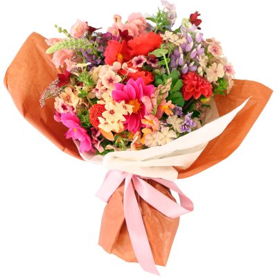 Букет живых цветов «Лепестковый салют»